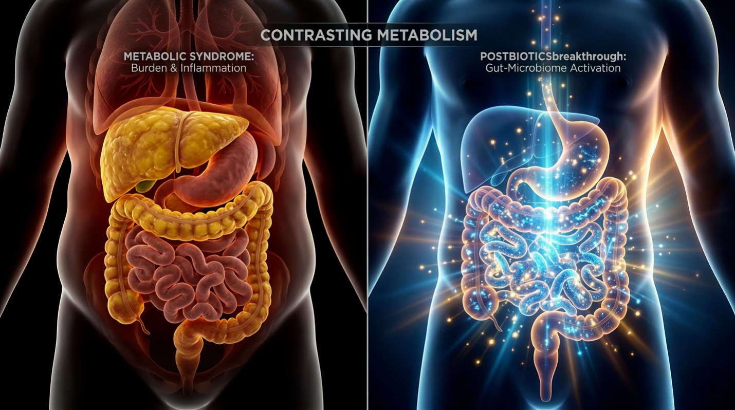 拒绝“喝水都胖”！深圳理工大学教授揭秘“后生元”如何唤醒脂肪自燃，逆转代谢综合征