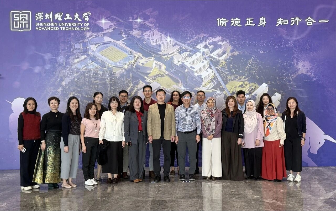 新加坡南洋理工大学到访深圳理工大学，共话教育创新与人才培养
